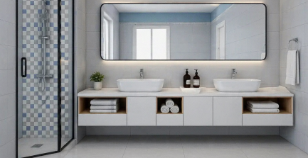 Không cần đập phá, chỉ một lớp sơn đổi màu gạch men